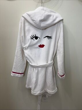 Plush robe Kate Spade with the face